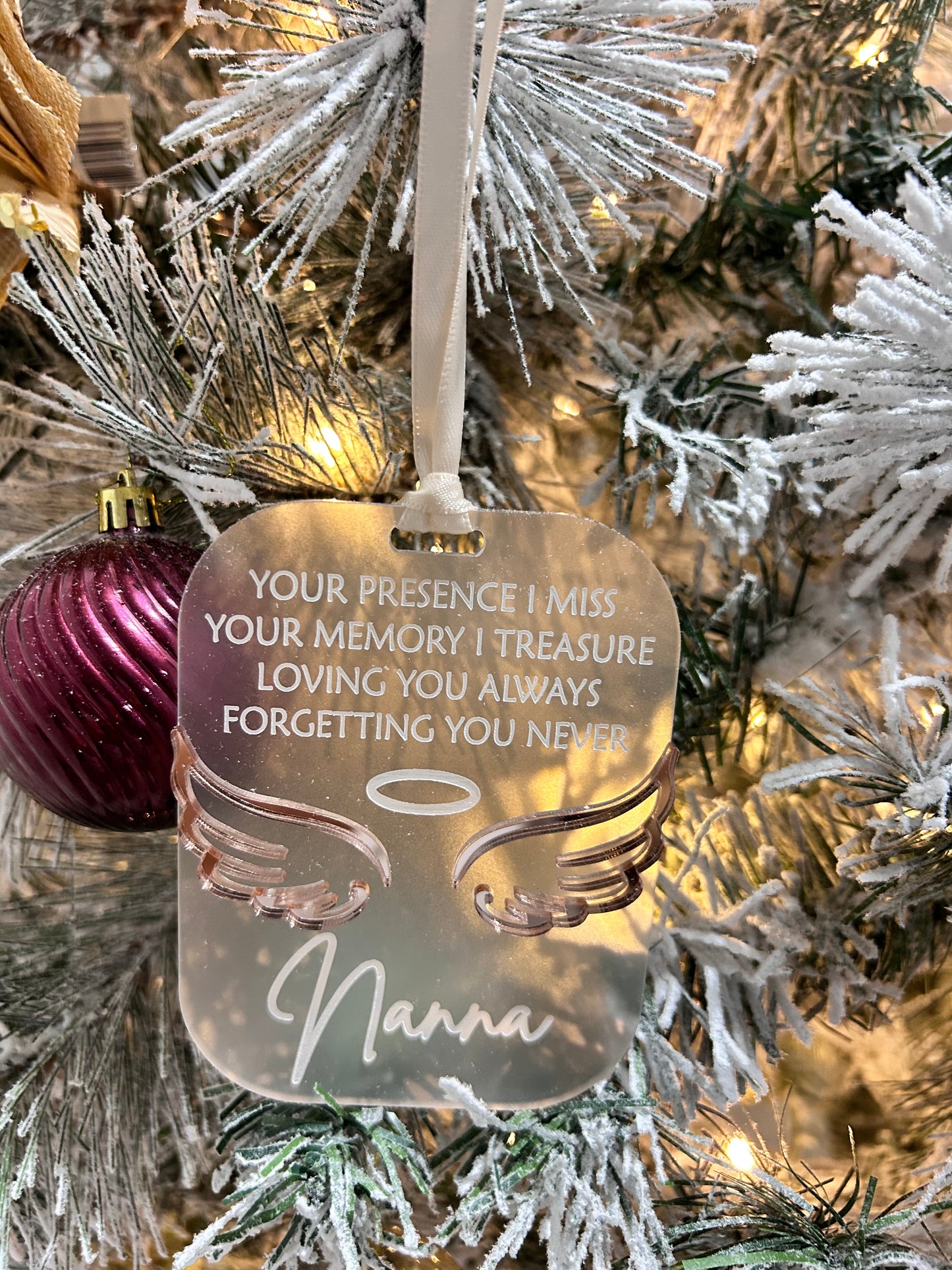 Forgetting You Never Bauble