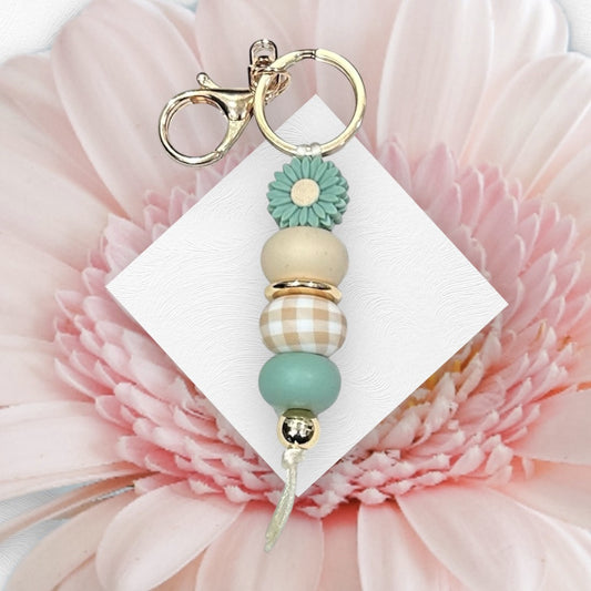 Sienna Beaded Keychain