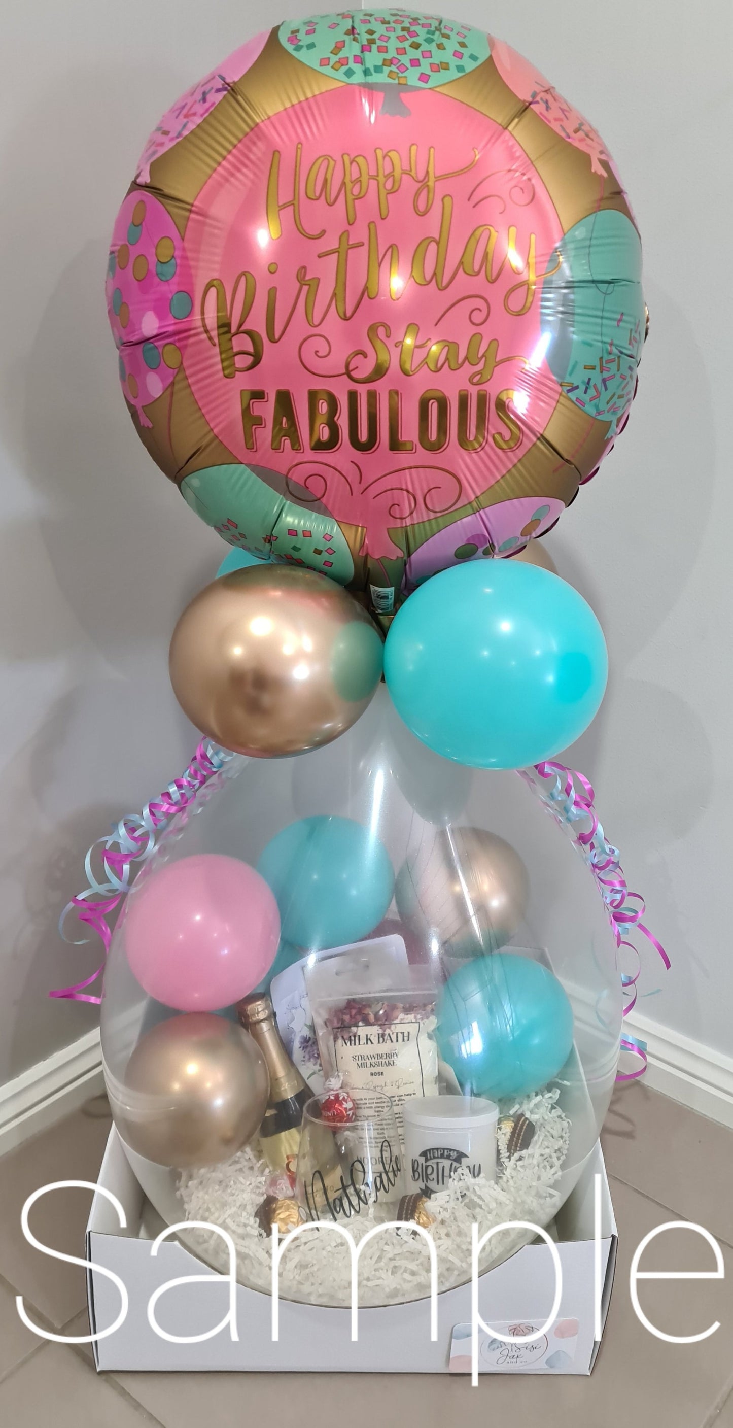 Birthday Bursting Balloon Gift 117