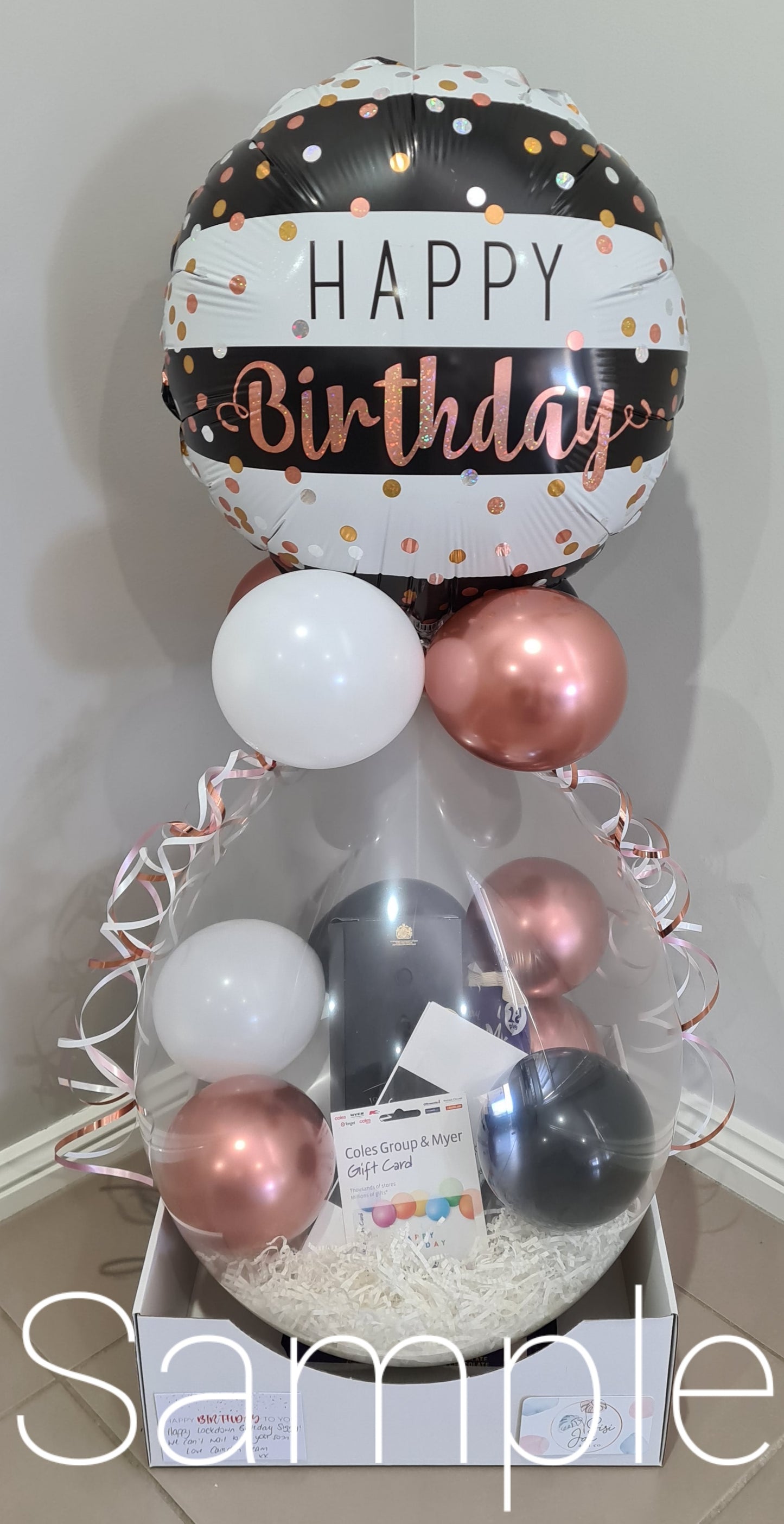 Birthday Bursting Balloon Gift 35