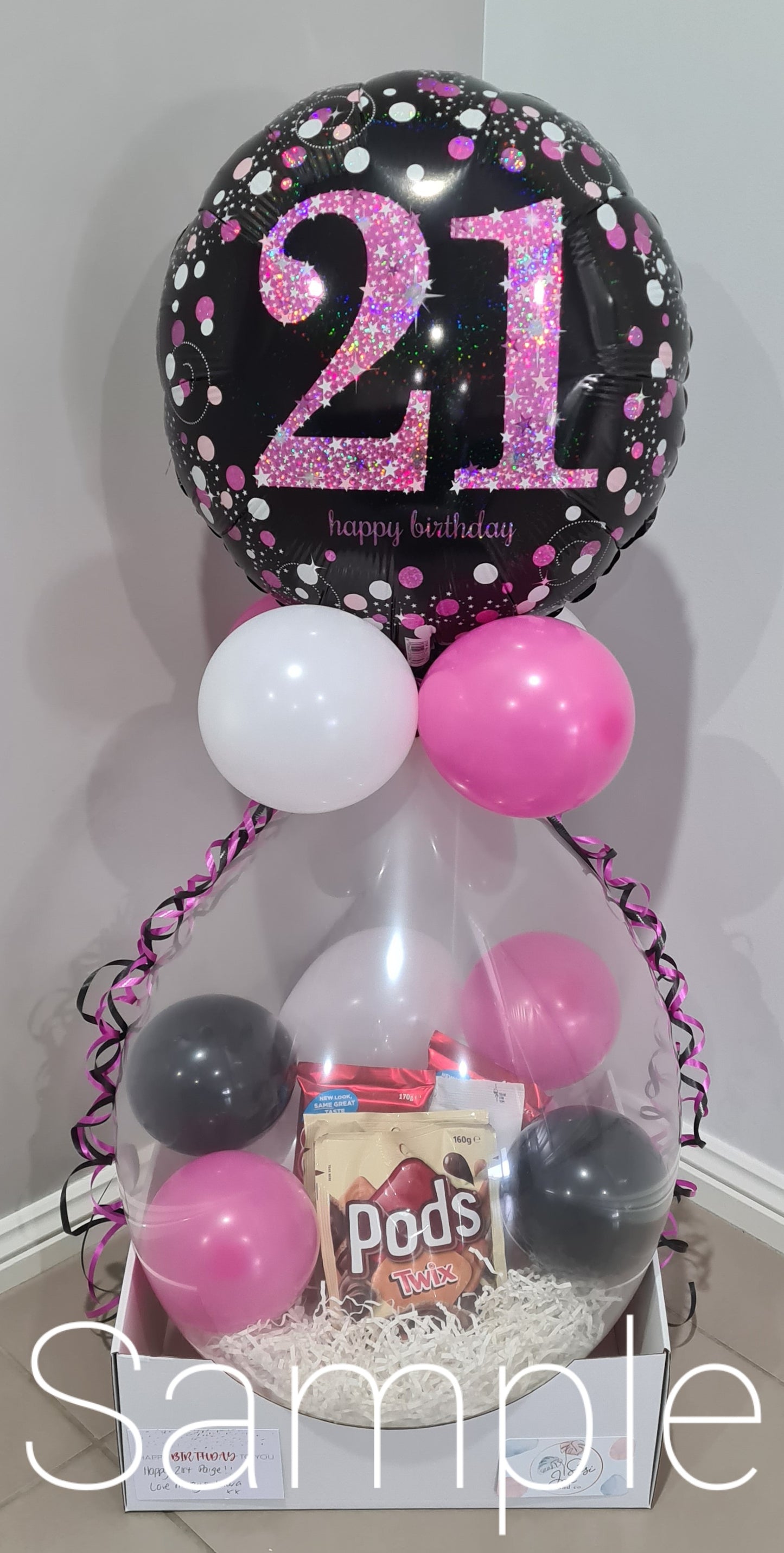 Birthday Bursting Balloon Gift 84