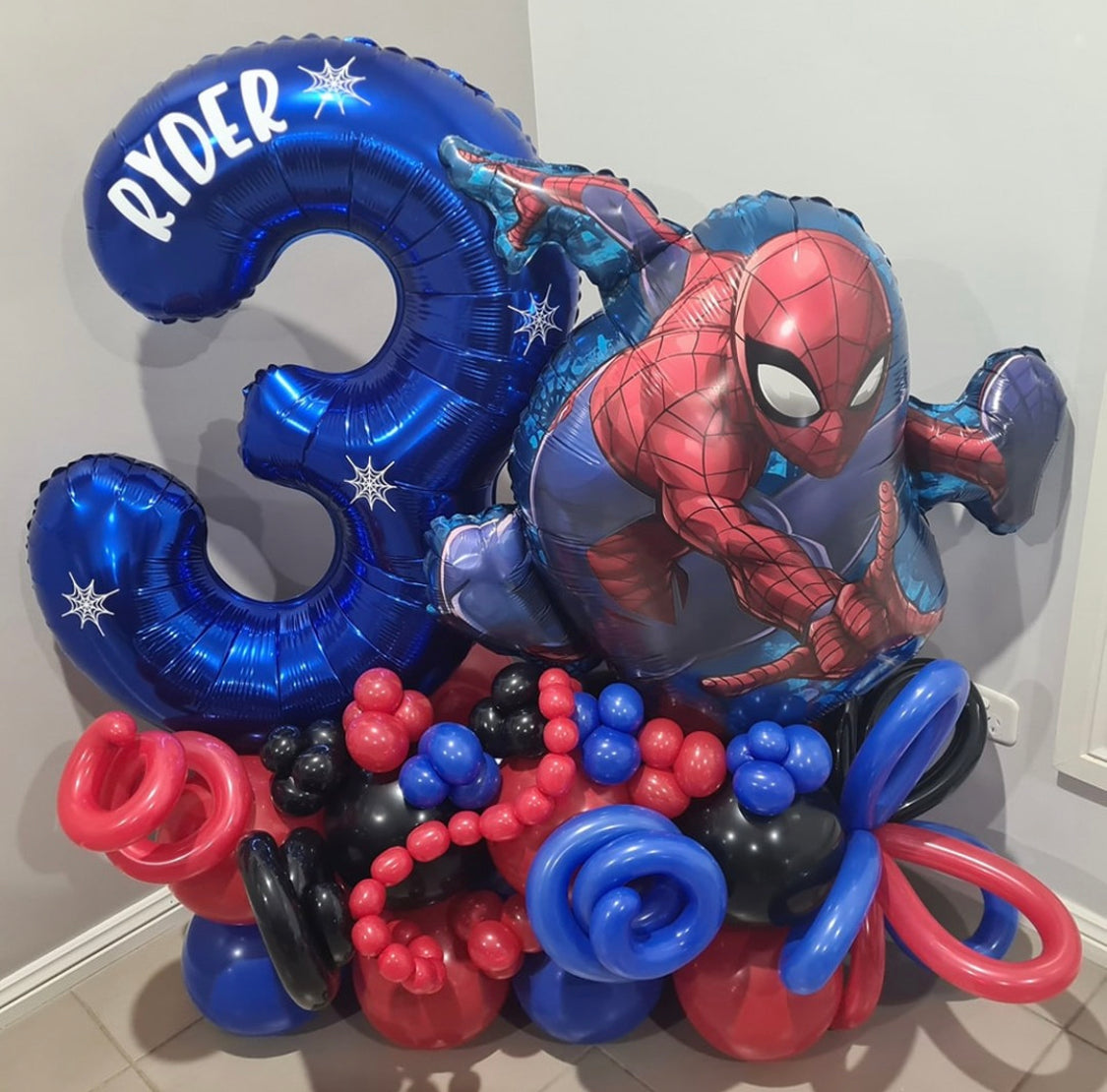 Spiderman Balloon Marquee – Sisi Jax and Co.